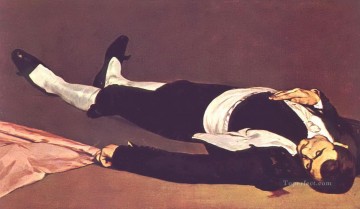 エドゥアール・マネ Painting - 死んだ闘牛士エドゥアール・マネ